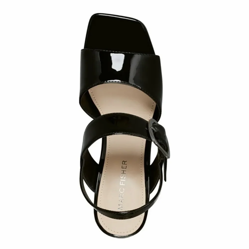 BRAND NEW MARC FISHER WOMEN'S GRADUATE BLOCK HEEL DRESS SANDAL